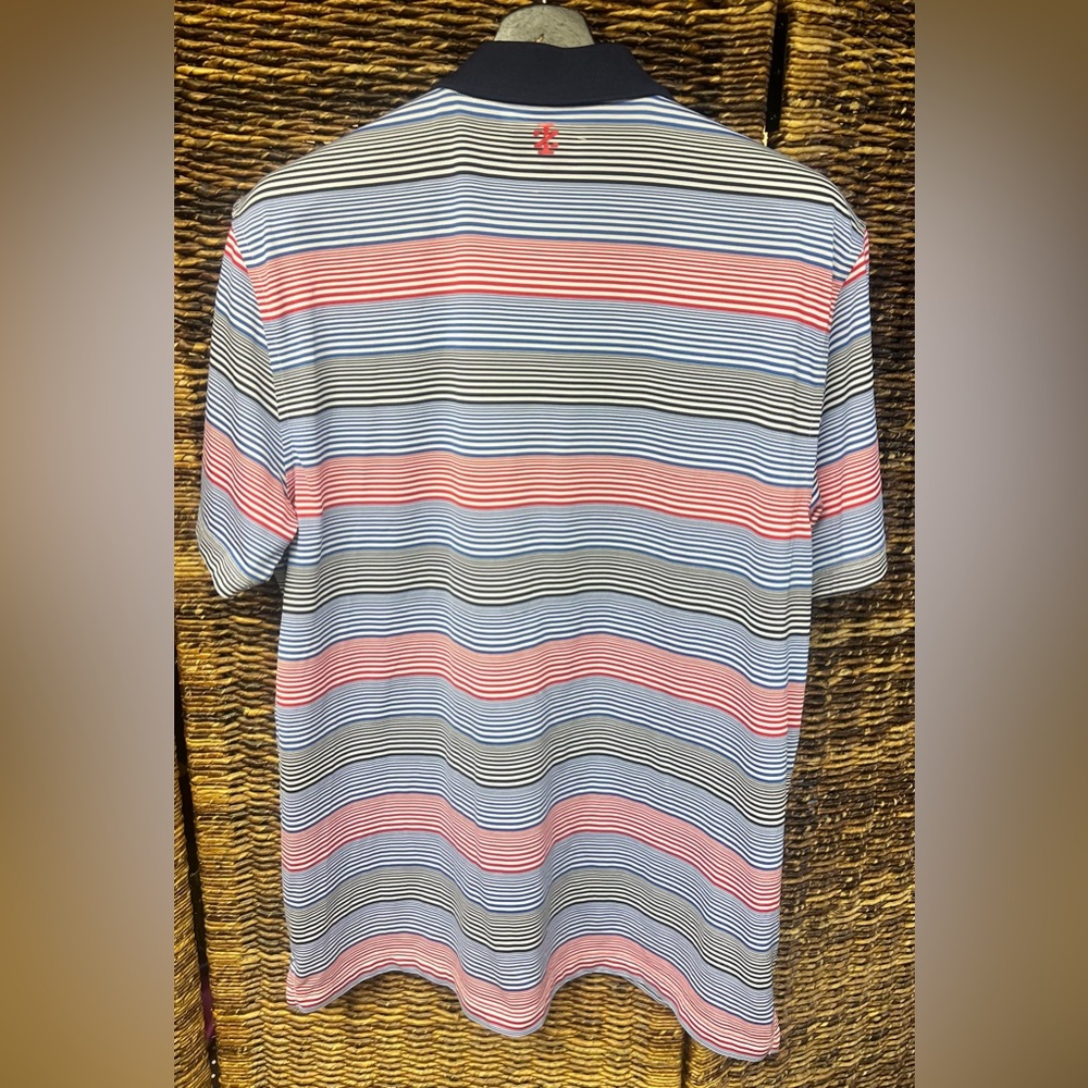 IZOD Golf, Size: Large, Striped shirt, Pre-Owned - Picture 2 of 5